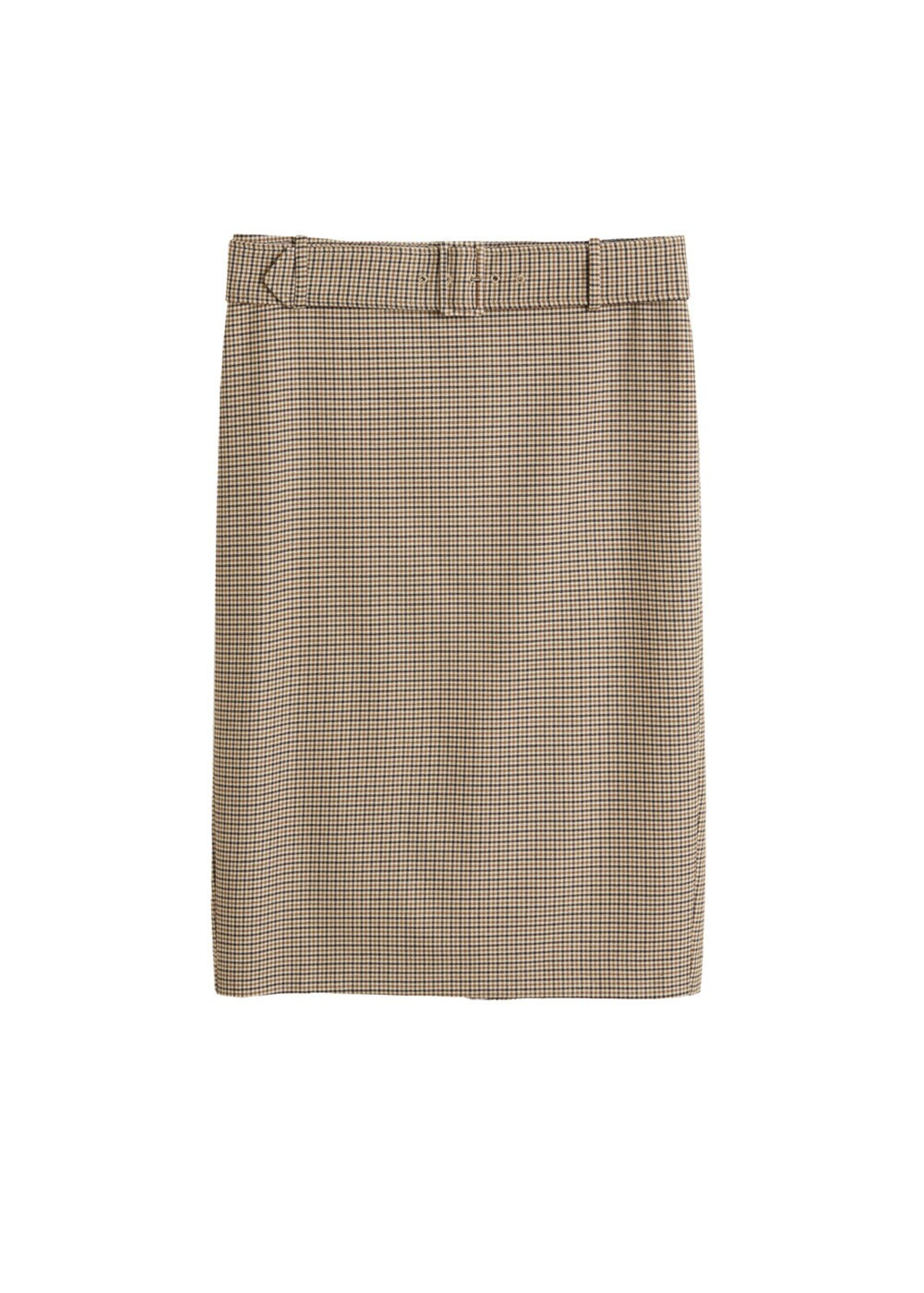 VIOLETA by Mango - Langer rock elastic in braun