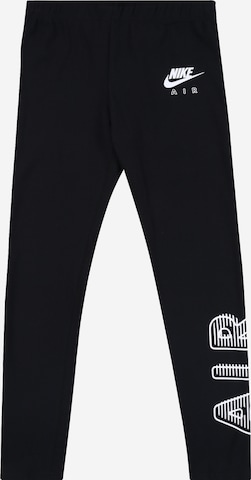 Nike Sportswear Skinny Legginsy 'Air Favorites' w kolorze czarny: przód