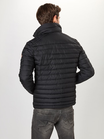 Veste mi-saison 'Fuji' Superdry en noir : derrière