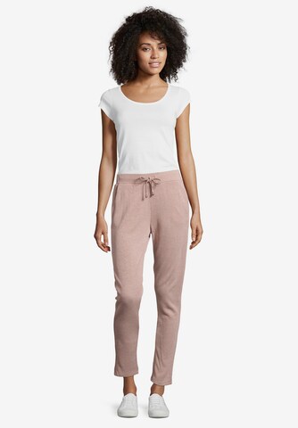 Cartoon Tapered Broek in Roze