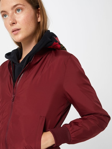 Urban Classics Between-Season Jacket in Red