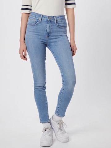 LEVI'S ® Skinny Jeans '721 High Rise Skinny' i blå: forside