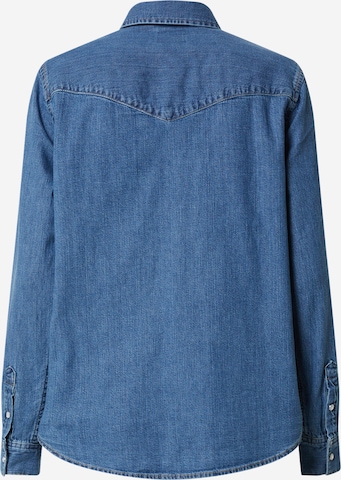 LEVI'S ® Bluse 'Iconic Western' in Blau