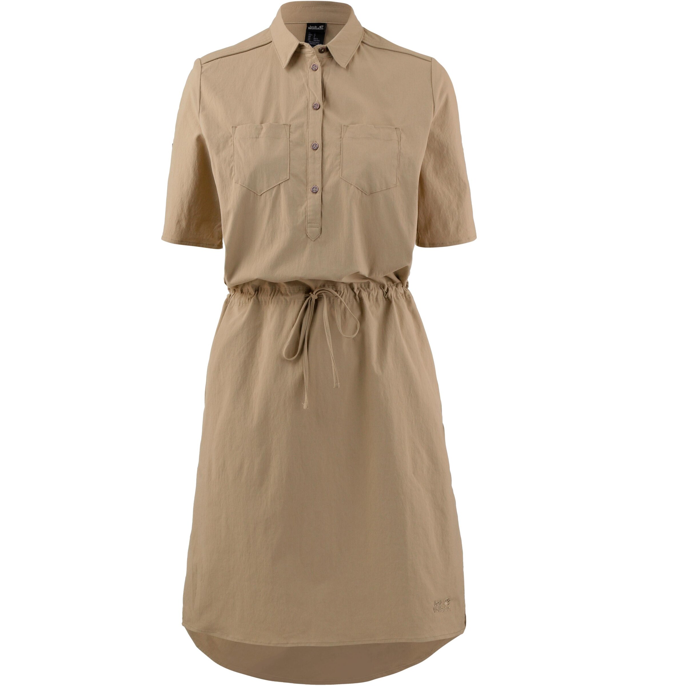 JACK WOLFSKIN - Kleid 'Desert Park' in sand