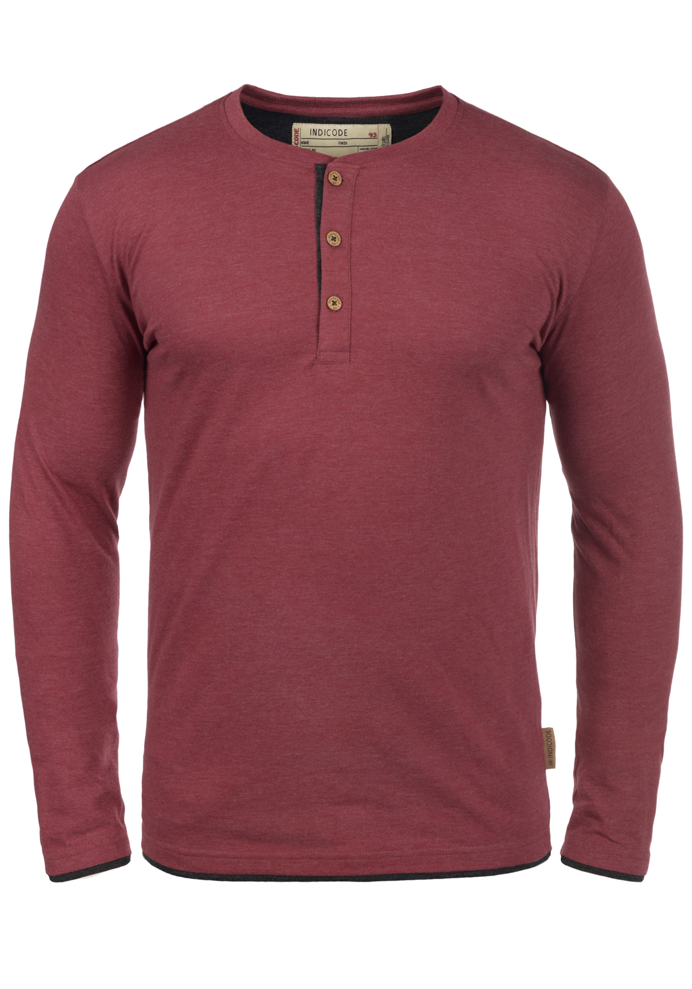 INDICODE JEANS Shirt 'Gifford' in Red: front