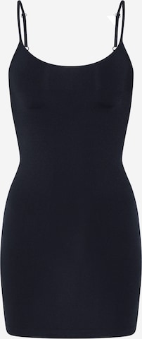 MAGIC Bodyfashion Regular Onderjurk 'Seamless Bodydress' in Zwart: voorkant