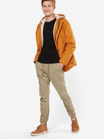 Urban Classics Tapered Trousers in Beige