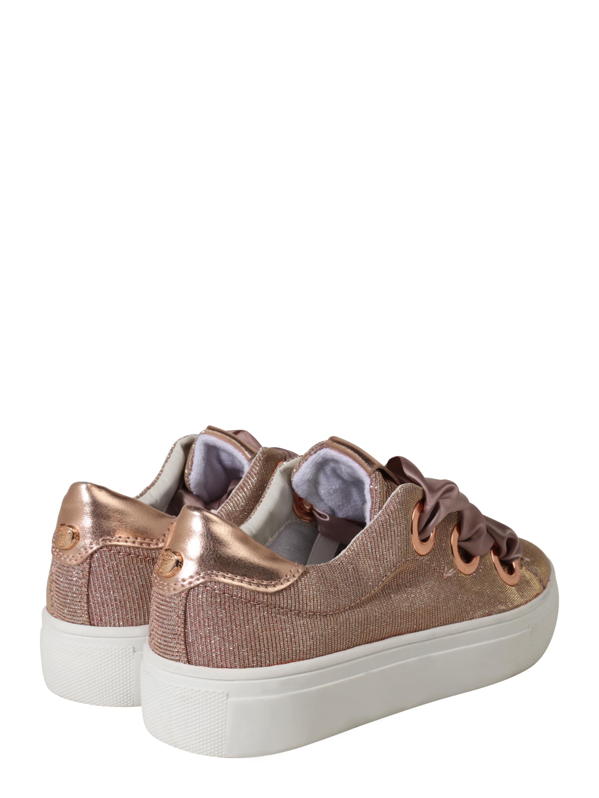 TOM TAILOR Σνίκερ χαμηλό σε ροζ: πίσω