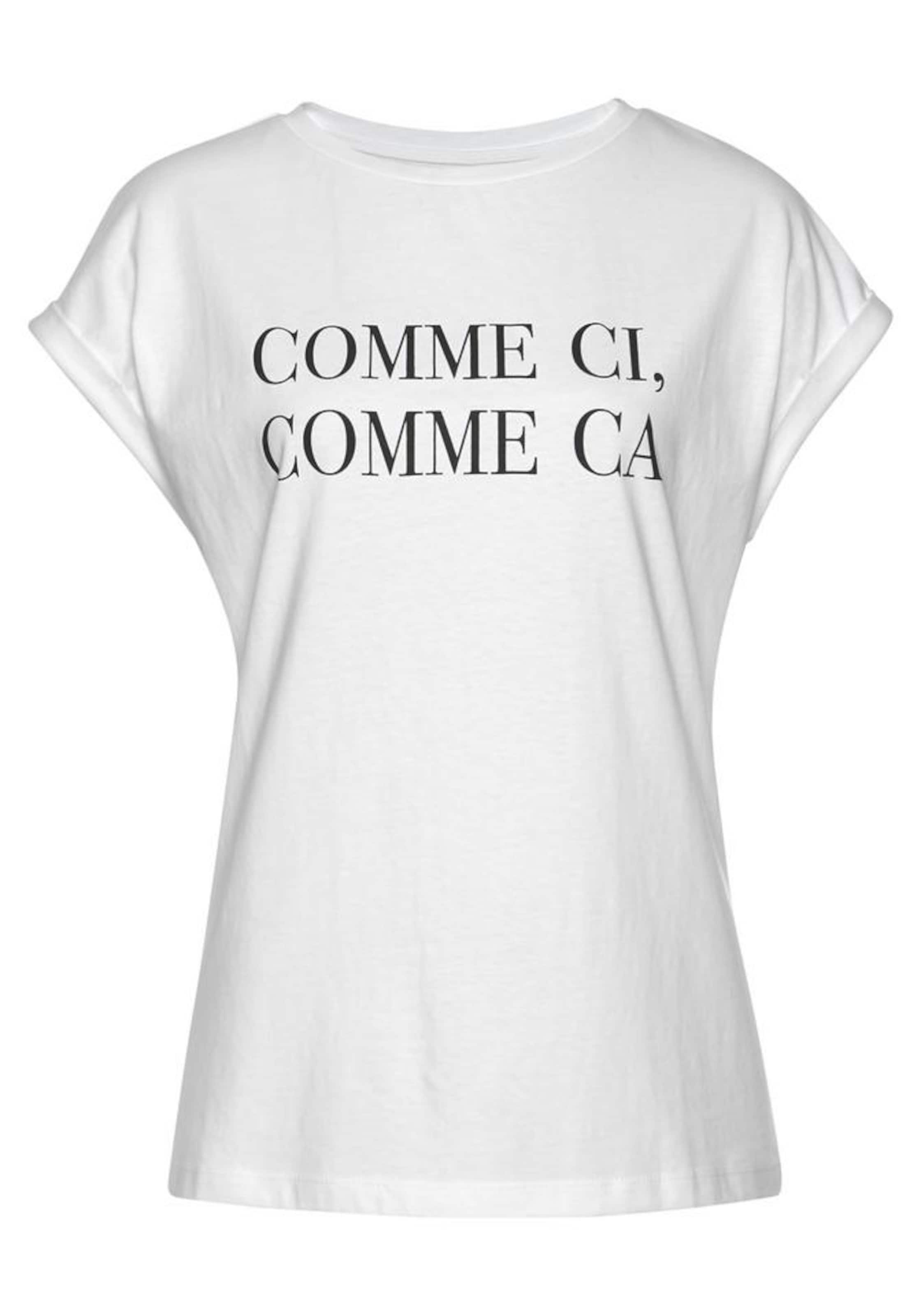 BUFFALO T-shirt i vit: framsida