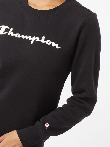 Champion Authentic Athletic Apparel Sweatshirt in Black