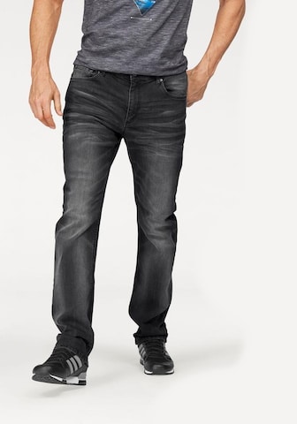 JOHN DEVIN Regular Jeans in Grey: front