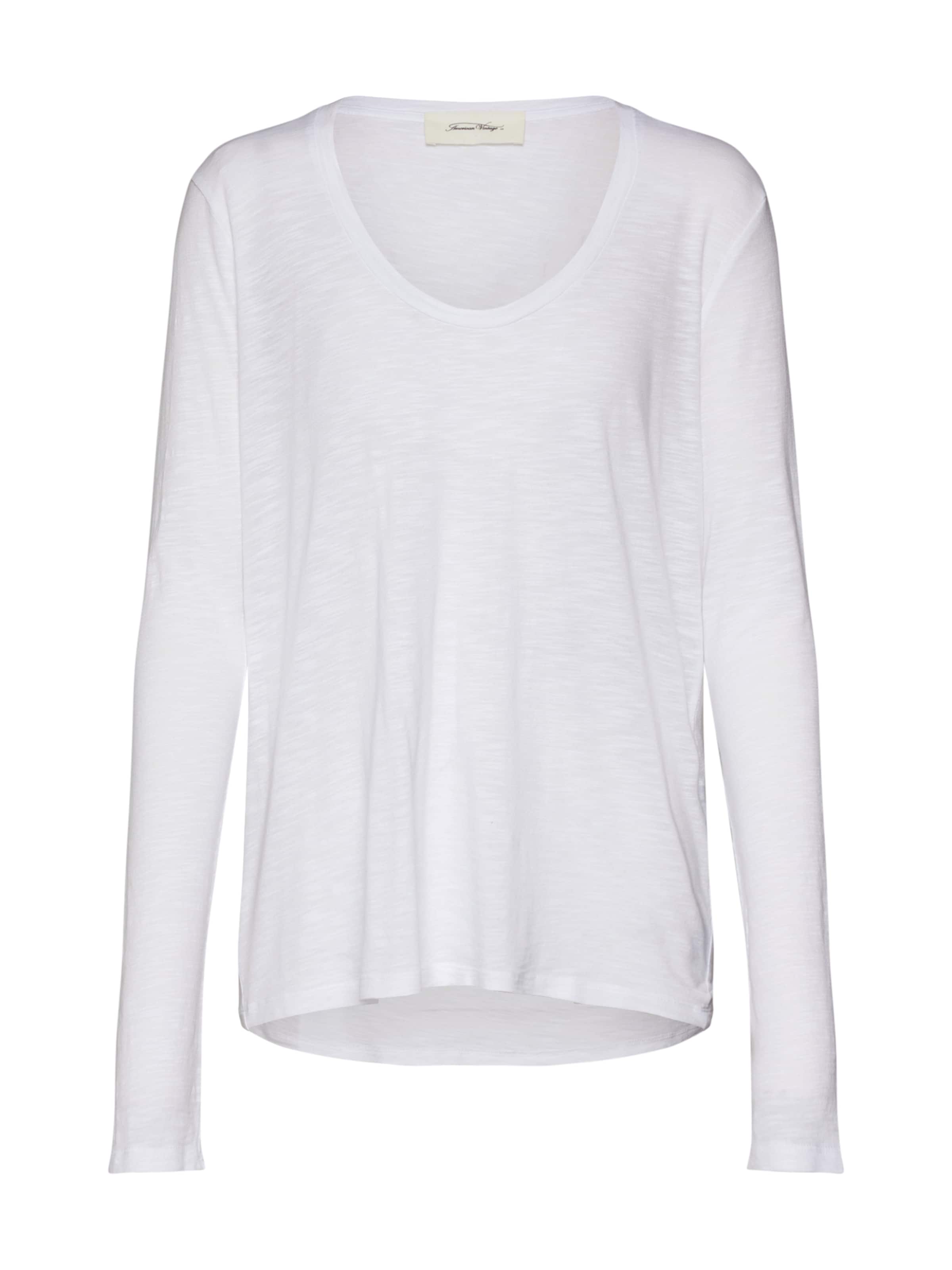 AMERICAN VINTAGE - Camiseta 'Jacksonville' en blanco: frente