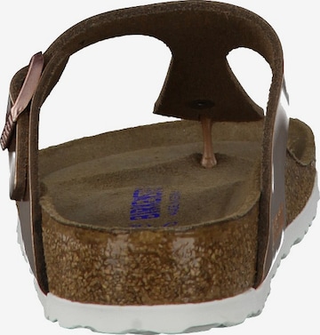 BIRKENSTOCK Žabky 'Gizeh' - Zlatá