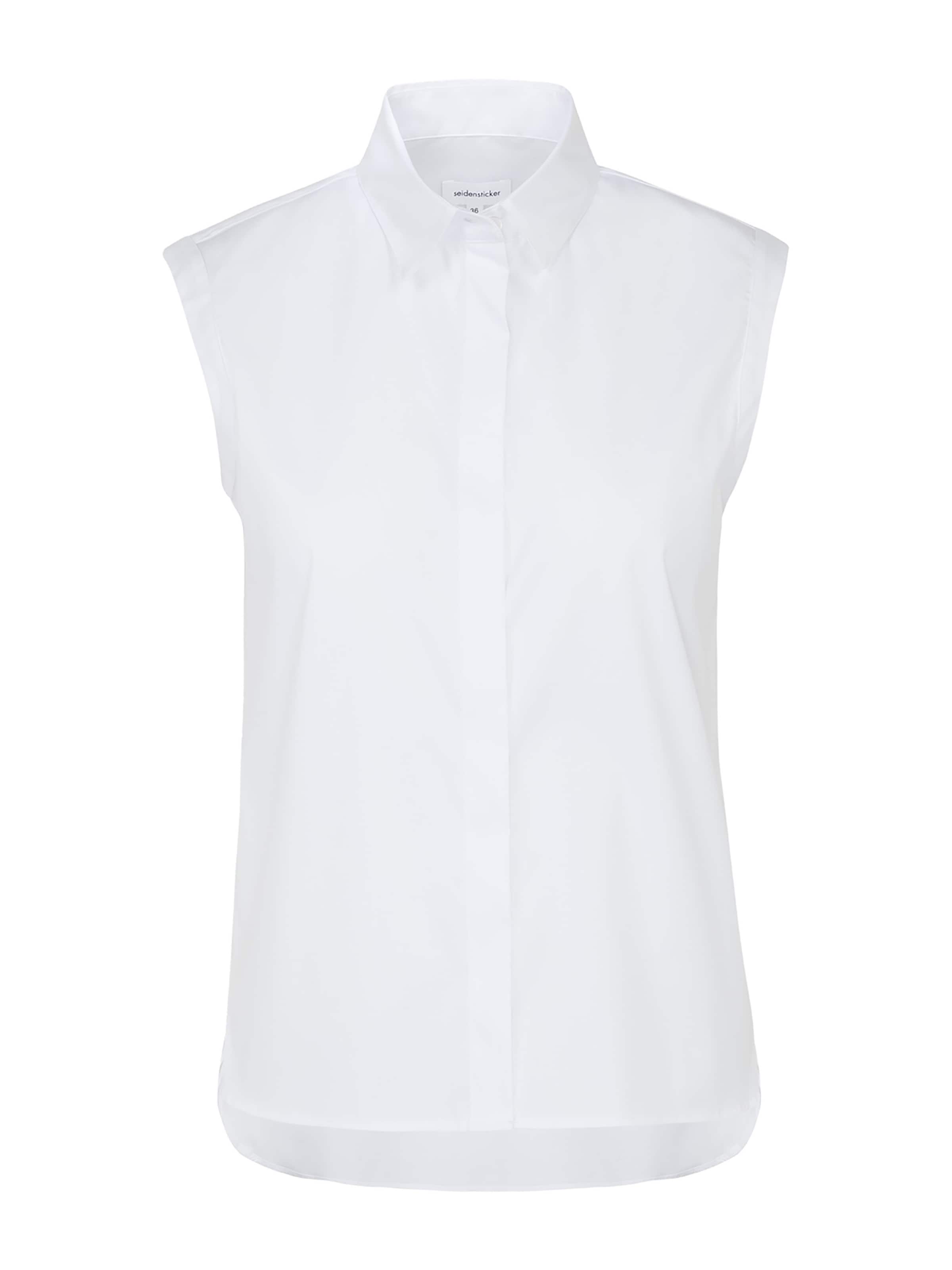 SEIDENSTICKER Μπλούζα σε λευκό: μπροστά