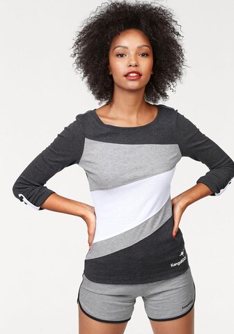 KangaROOS Longsleeve in Grau: Vorderseite