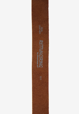 RETTUNGSRING by showroom 019° Belt in Brown