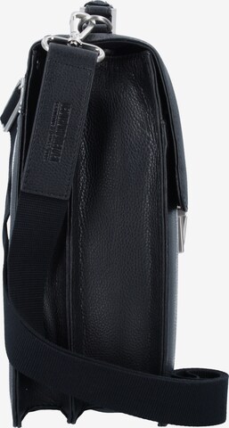 LEONHARD HEYDEN Document Bag 'Berlin' in Black