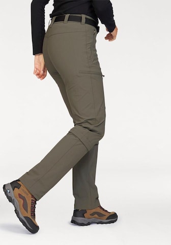 Maier Sports Regular Workout Pants 'Arolla' in Green