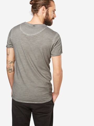 Key Largo T-Shirt 'Soda' in Grau: zadná strana