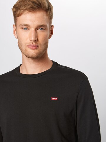 LEVI'S ® Klasický střih Tričko 'LS Original HM Tee' – černá