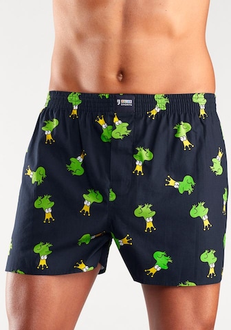 Happy Shorts Boxer shorts 'Frosch' in Blue: front