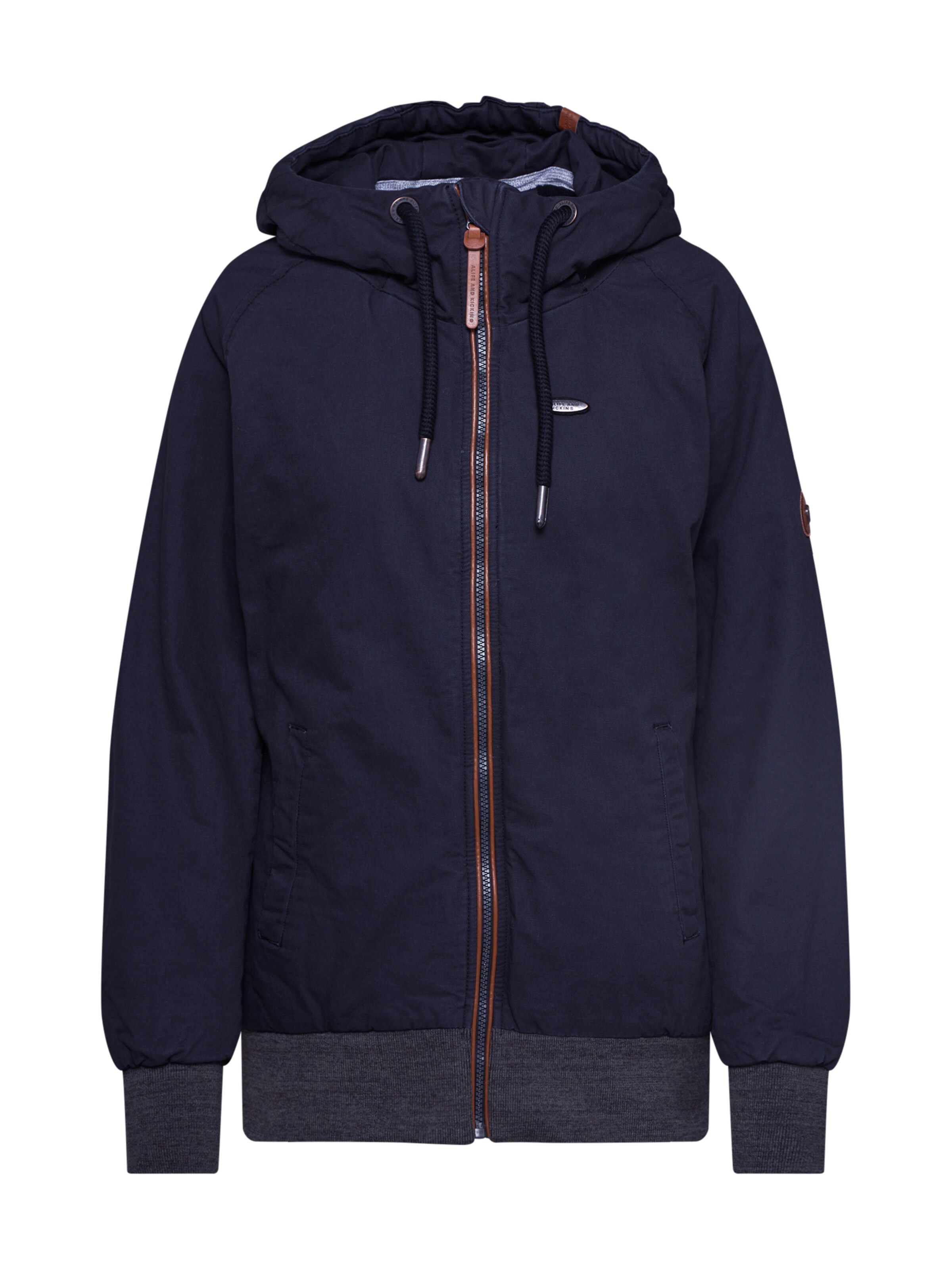 Alife and Kickin - Tussenjas 'Johanna' in de kleur Marine