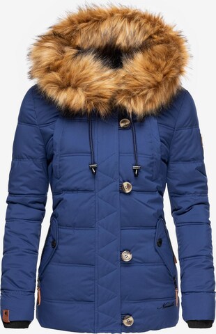 NAVAHOO Winter Jacket 'Zoja' in Blue