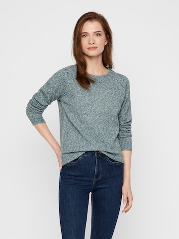 VERO MODA Sweater 'VMDoffy' in Green: front