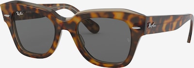 Ray-Ban Sonnenbrille in braun / schwarz, Produktansicht