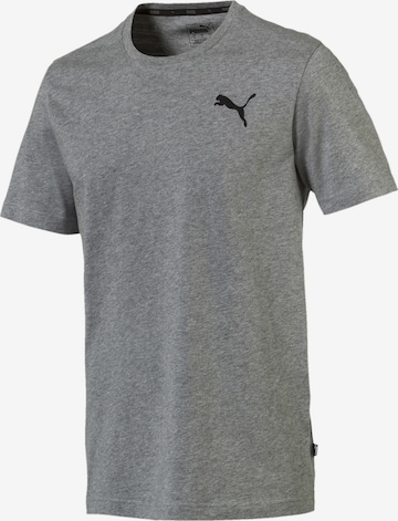 T-Shirt fonctionnel 'Essentials' PUMA en gris : devant