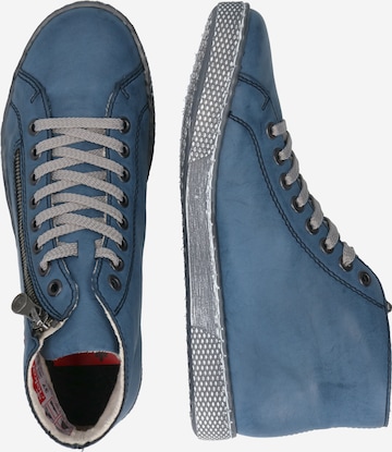 Rieker - Botines con cordones 'Z1221' en azul