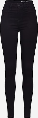 Noisy may Skinny Jeans 'Callie' in Black: front