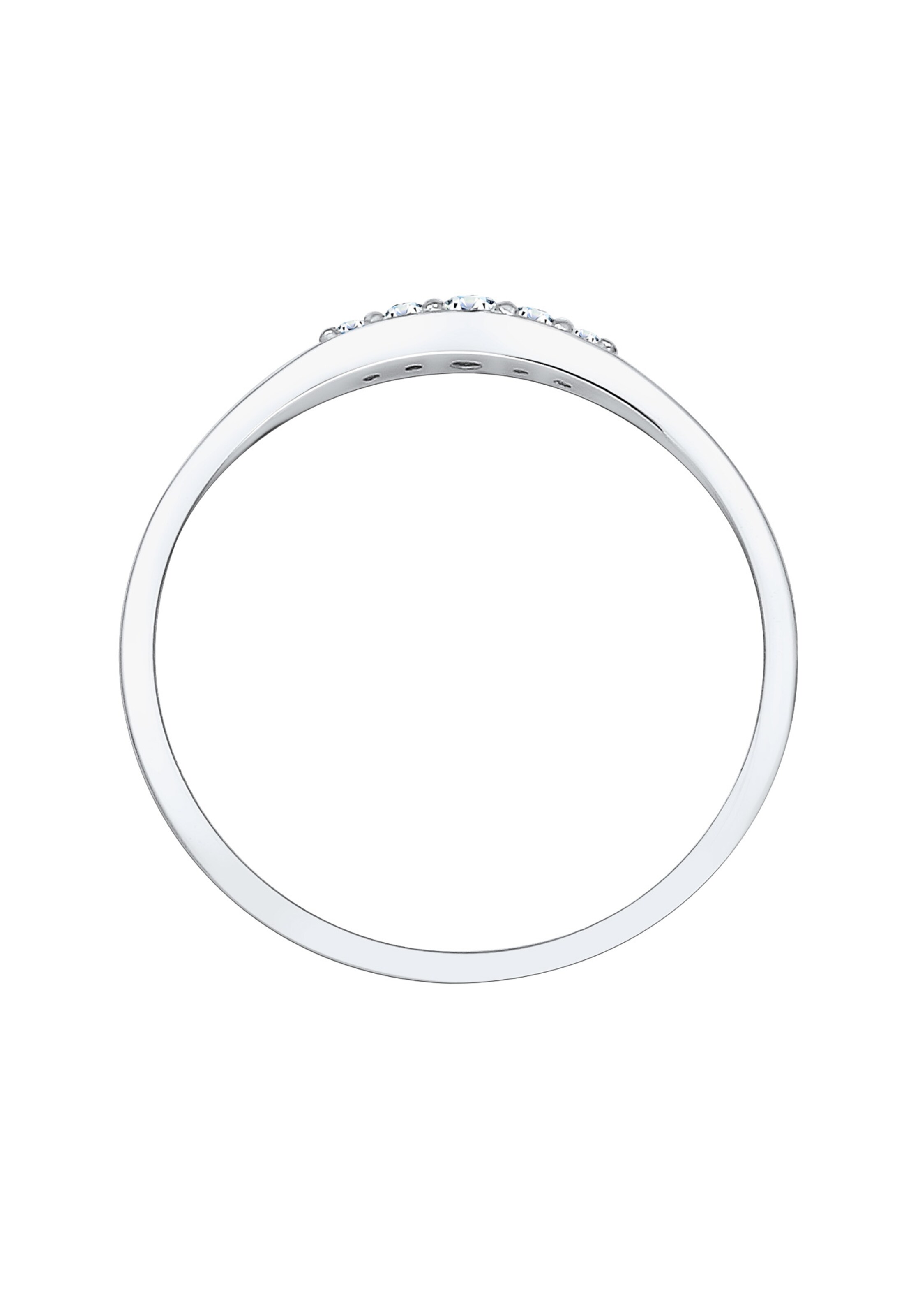 Elli DIAMONDS Ring Verlobungsring in Silber