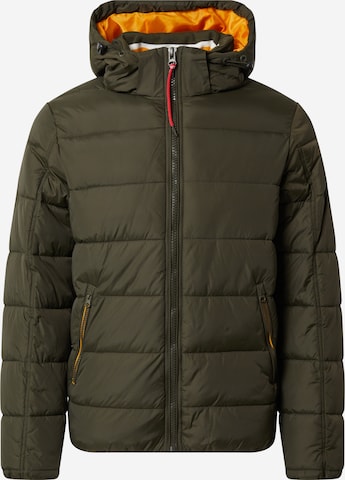 INDICODE JEANS Between-season jacket 'Juan Diego' in Green: front