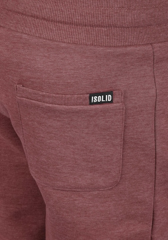 Tapered Pantaloni 'Benn' di !Solid in rosso