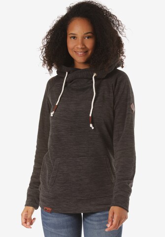 Lakeville Mountain Athletic Sweatshirt 'Tanji' in Brown: front
