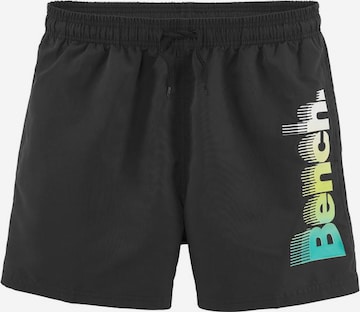 BENCH Board Shorts in Black: front
