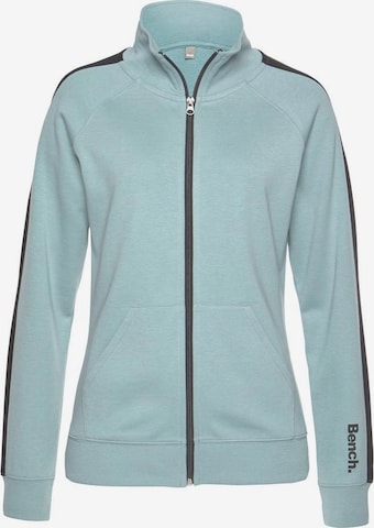BENCH Sweat jacket in Blue: front