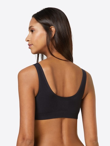 SCHIESSER Bralette Bra in Black: back