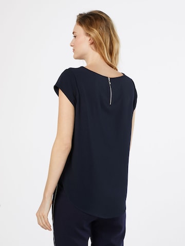 ONLY - Blusa 'Vic' em azul: atrás