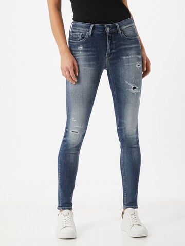 REPLAY Skinny Jeans 'New Luz' in Blau: Vorderseite