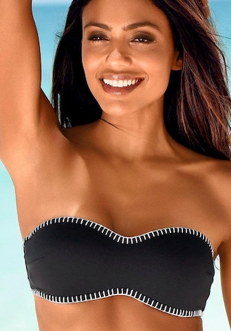 Fascia Top per bikini di SUNSEEKER in nero