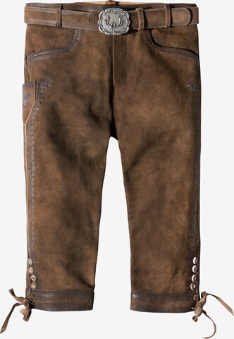 STOCKERPOINT Regular Traditional Pants 'Siggi 2' in Brown: front