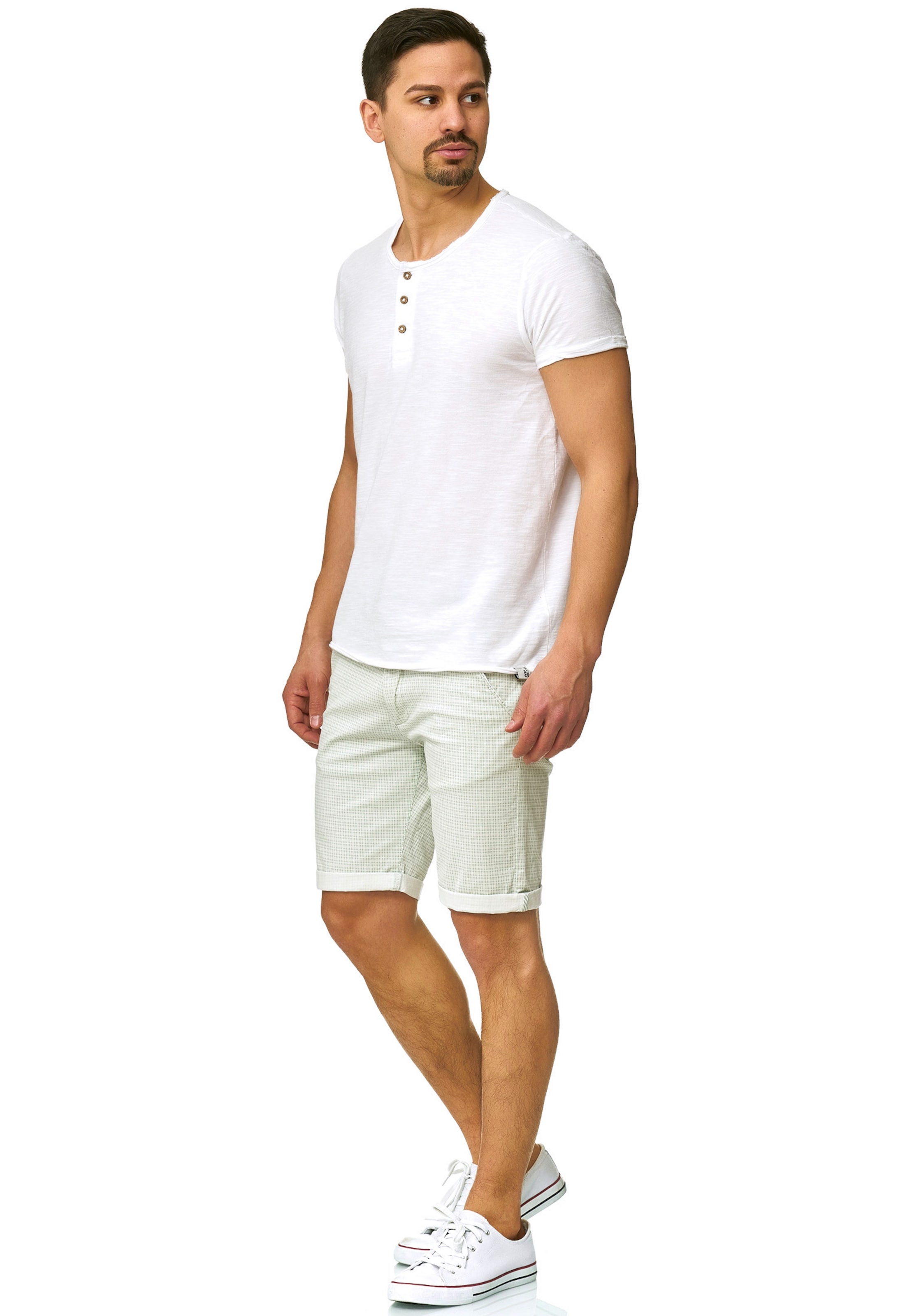 INDICODE JEANS Regular Pants 'Bourchier' in Green