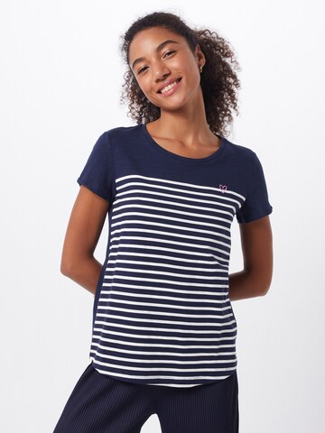 TOM TAILOR DENIM T-Shirt in Blau: Vorderseite