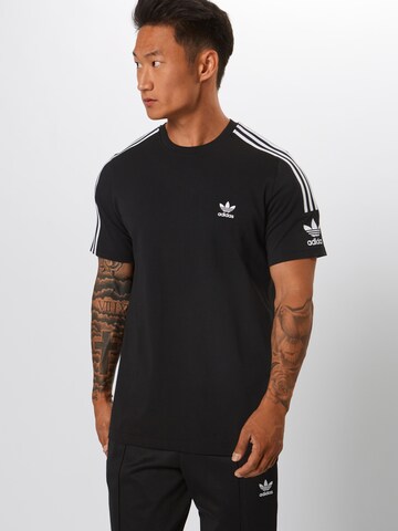 ADIDAS ORIGINALS Shirt 'Lock Up' in Zwart