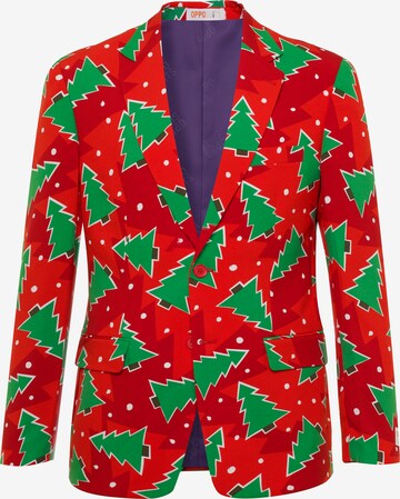 Slimfit Completo 'Fine Pine' di OppoSuits in rosso: frontale