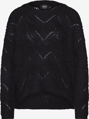 ONLY Sweter w kolorze czarny: przód