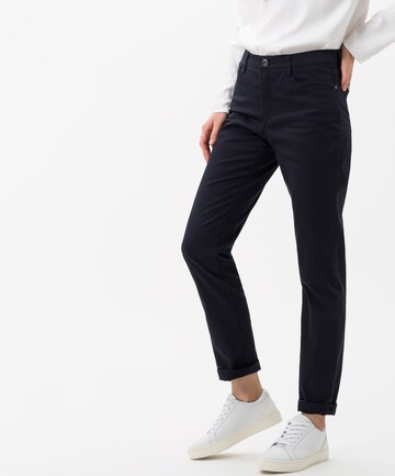 BRAX Slim fit Pants 'Mary' in Blue: front