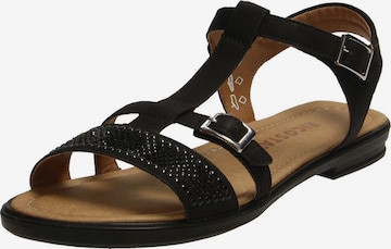 RICOSTA Sandalen in Schwarz: predná strana